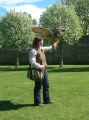 Owl with his Handler